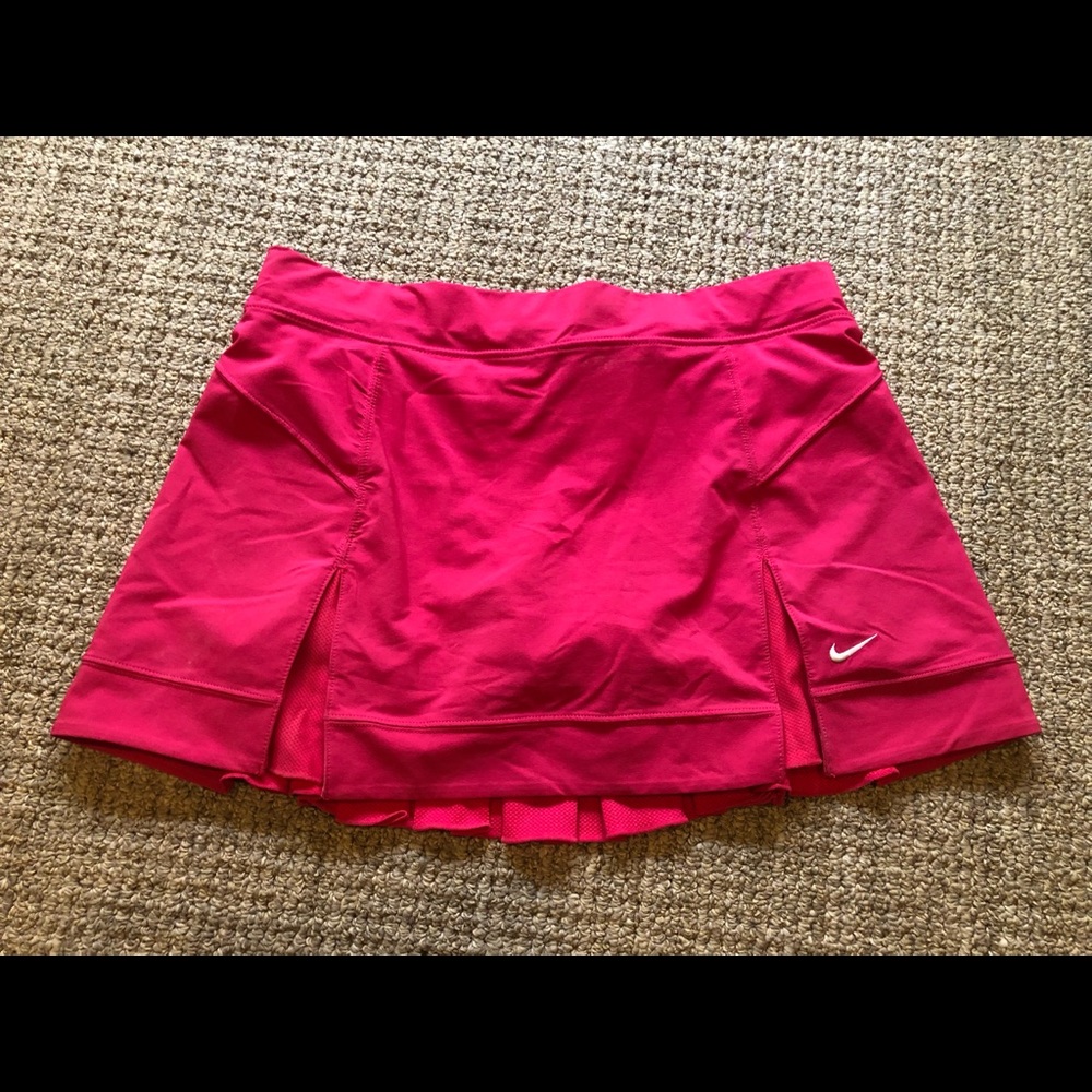 vintage pink tennis skirt
